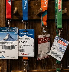 Synthetisches wasserfestes reißfestes Papier für Skipässe