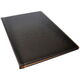 Schwarz : Hardcover Leder Exclusiv Buchbindemappe für Klemm-Bindung
