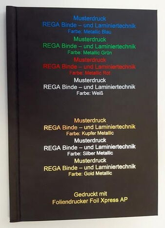 Prägedruck mit Prägefolien - preiswert Prägen