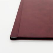 Opus Buchbindemappe Leder bordeaux