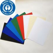 Umwelt Karton zum Binden von Deckblätter, Rückwände, Einbanddeckel oder Umschläge blauer Engel