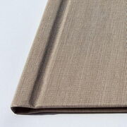 Buchbindemappe Leinen beige