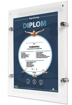 Rahmen aus Acrylglas Wall Frame Modell 1264 mit Magnetverschluss für Poster