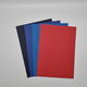 Deckblätter Bindekarton mit Leinenstruktur - nachtblau, royalblau, mittelblau, rot