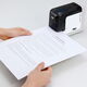 Elektroheftgerät horizontal arbeiten automatisch und elektrisch Papier heften 