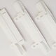 Schnell-Heftmechanik 150 x 20 mm mit Abheftvorrichtung weiß 4-teilig