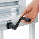IDEAL 4305 Handkurbel für Rückanschlag