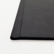 Opus Buchbindemappe Leder schwarz